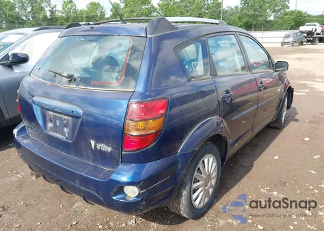 2004 Pontiac Vibe from USA, damaged, VIN 5Y2SL62814Z415514